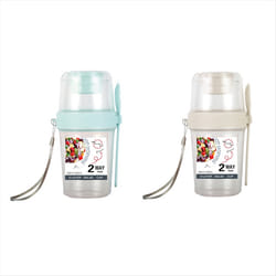 Breakfast Fruit Oat Yogurt Salad Cup With Lid Spoon Two Layer, A