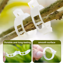 1200PCS Secured Plastic Plant Clip Plastic Trellis Clips