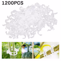 1200PCS Secured Plastic Plant Clip Plastic Trellis Clips