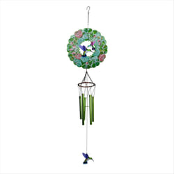 Wind Chimes with Bird Wind Spinner 42.1Inch Windchimes Outdoor Decor