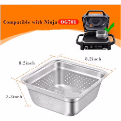 Replacement Tray Mesh Basket for Air Fryer Basket