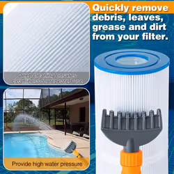 Pool Spa Filter Cleaner Tool, Reusable Pool Filter Cleaner