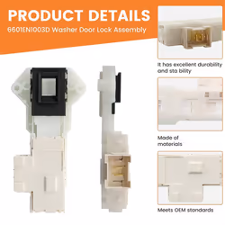 Washer Door Lock Switch Replacement Switch for Washing Machine