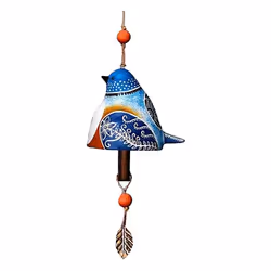 Bird Song Bell Garden Decoration Bird Song Bell Wind Chime,C