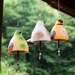 Bird Song Bell Garden Decoration Bird Song Bell Wind Chime,F