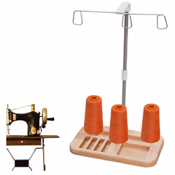 Wood Spools Holder for Domestic Sewing Machines Spool Stand B
