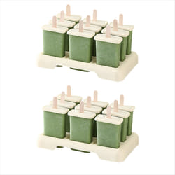 Ice Cream Popsicle Mold, DIY Ice Cream Maker, Popsicle Mold Beige