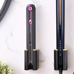 Wall Mount Curling Iron Holder for Styler Storage