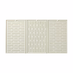 Creamy white Foldable tri-fold tableware drying mat