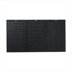 Black Foldable tri-fold tableware drying mat