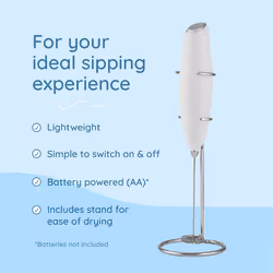 Milk Frother Hand Mixer Electric Matchas Whisk Handheld Mixer