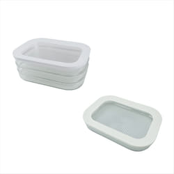 Meat Fridge Storage Containers Container with Lid, A