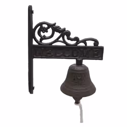 Vintage Garden Antique Doorbell, Wall Mounted Metal Doorbell,A