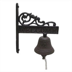 Vintage Garden Antique Doorbell, Wall Mounted Metal Doorbell,A