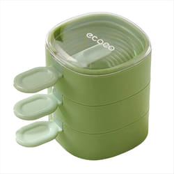 New Creatives Multi-Layer Ice Cream Mold, Popsicle Mold Green