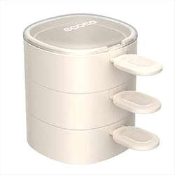New Creatives Multi-Layer Ice Cream Mold, Popsicle Mold White