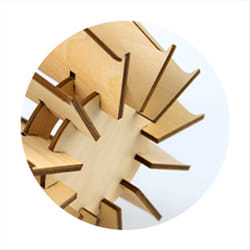Vase for Flowers - Wooden Puzzle Flower Vase for Flower Bouquet Set