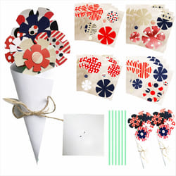 Paper PopUp Flower Cards Forever Life Sized Forever Flower Bouquet