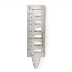 Stainless Steel Grass Gauges Gardening Grass Gauges for Gifts