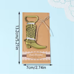 Cowboy Boot Bottle Openers, Beer Bottle Openers new ancient cyan