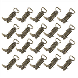 Cowboy Boot Bottle Openers, Beer Bottle Openers old cyan