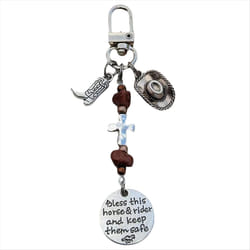 Saddle and bridle charm clip, saddle and bridle charm clip, B