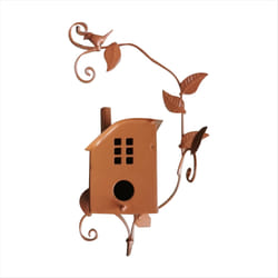 Metal Bird House with Pole Bird Feeder Bird House Pole Bird House