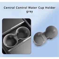 Gray Drink Cup Holder for Water Cup Slot Storage Holder