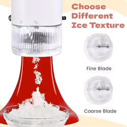 Shaved Ice Attachment for Stand Mixer, Snow Cone Machine