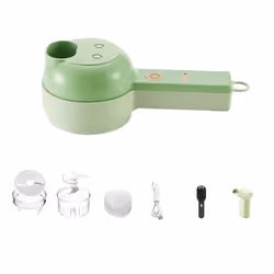 Portable Electric Vegetables Cutter Set, Electric Vegetable Choppers
