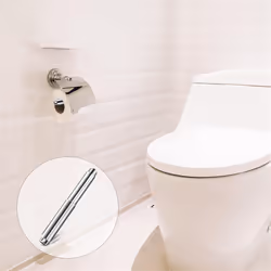 8PCS Paper Toilet Holder Replacement Rod Stainless Steel