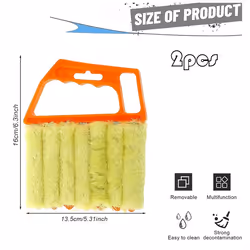 Blind cleaning tool,wet and dry blind cleaning brush