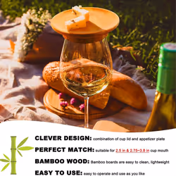 8PCS Wine Glass Charcuterie Topper Wine Glass Charcuterie Board
