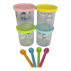 Ripple ice cream cup for Creami ice cream storage cup