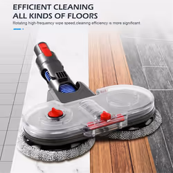 Electric mop attachment for V8 V10,dual rotating motors