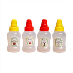Mini Ketchup Bottles For Bento Box Accessories,Mini Condiment Bottles