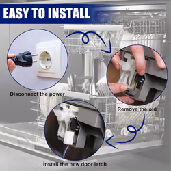 Dishwasher Door Latch for Dishwasher Door Latch
