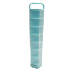 Grids Ice-Cube Tray Plastic Ice-Cube Maker Sphere Mold Kitchen Tool,B