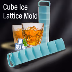 Grids Ice-Cube Tray Plastic Ice-Cube Maker Sphere Mold Kitchen Tool,B