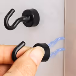 20PCS Magnetic Hooks Punch-Free Wall Magnet Hook