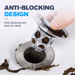 Universal Washbasin Stopper Bathroom Sink Drain Strainer,B