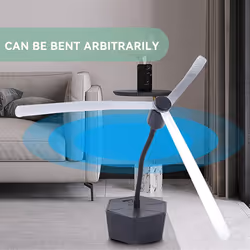 4PCS Fly Fans for Tables Portable Tabletop Fly Spining Fan