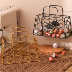 Coffee Pod Basket Coffee Bar Accessories Espresso Capsule Holder,B