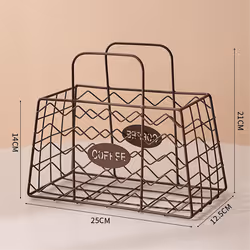 Coffee Pod Basket Coffee Bar Accessories Espresso Capsule Holder,A