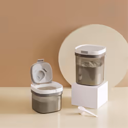 Airtight Coffee Storage Container, 1300ML Plastic Kitchen Canister