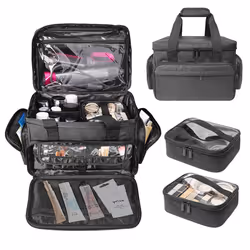 Detachable And Separable Double Cosmetic Bag