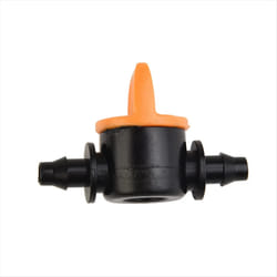 100PCS Mini Valve For 4/7mm Hose Irrigation Barbed