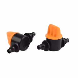 100PCS Mini Valve For 4/7mm Hose Irrigation Barbed