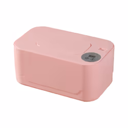 Dry Portable Baby Wipes Dispenser Warmer for Home Baby Nursery Pink