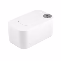 Dry Portable Baby Wipes Dispenser Warmer for Home Baby Nursery White